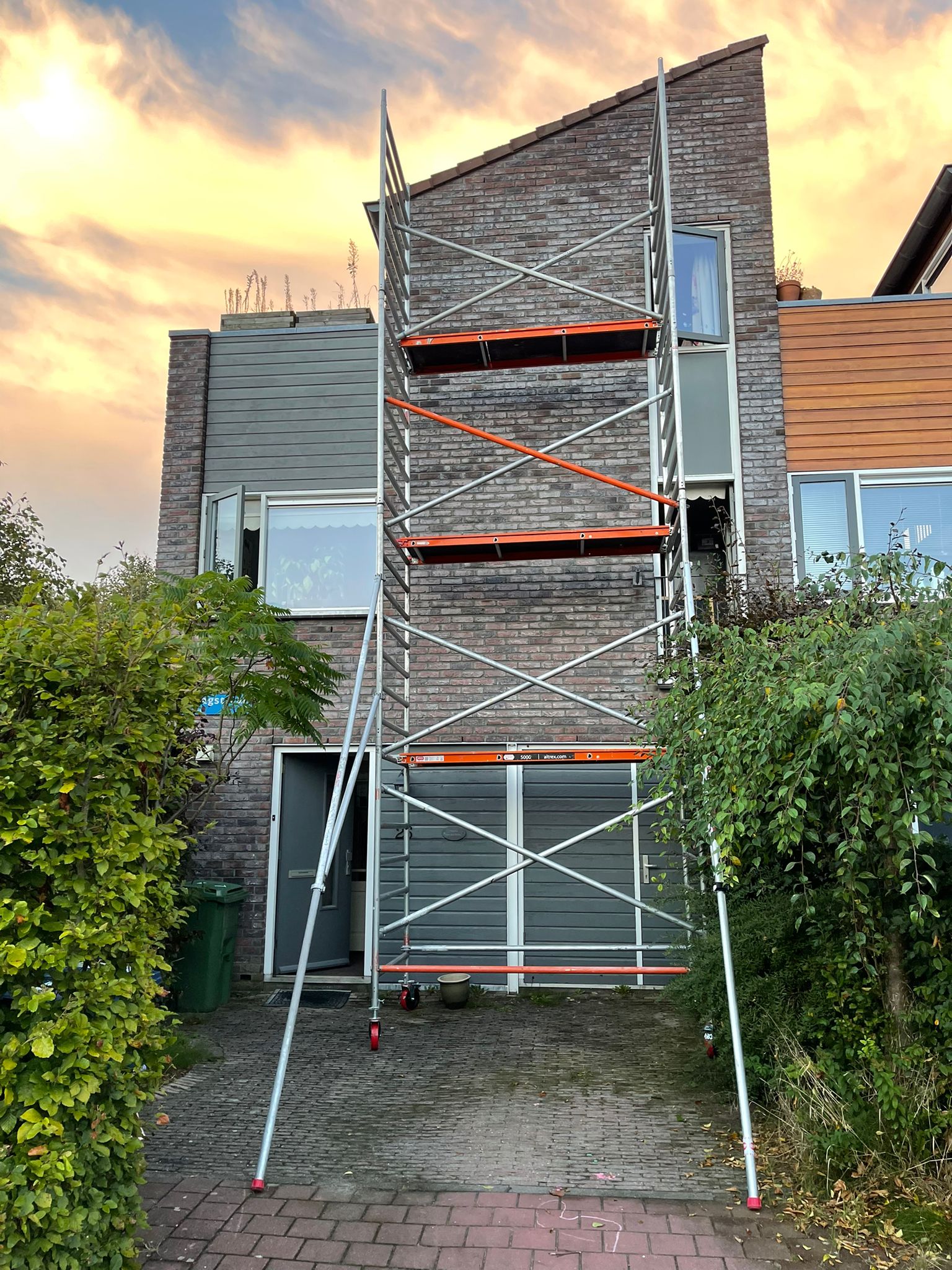 huis in verf
